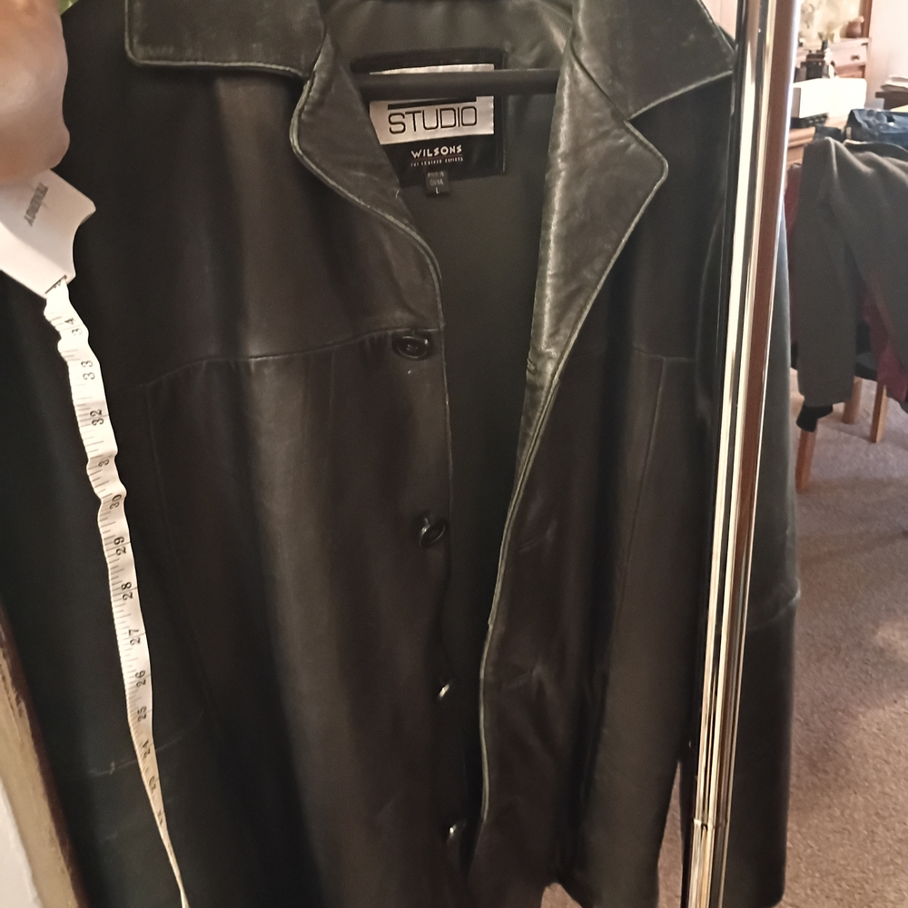 Wilson's Leather - Pelle  Studio Men's Black Leather Jacket